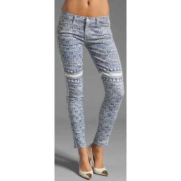 Beautiful and unique Mother colorblock looker jeans! ✨ - Picture 2 of 7